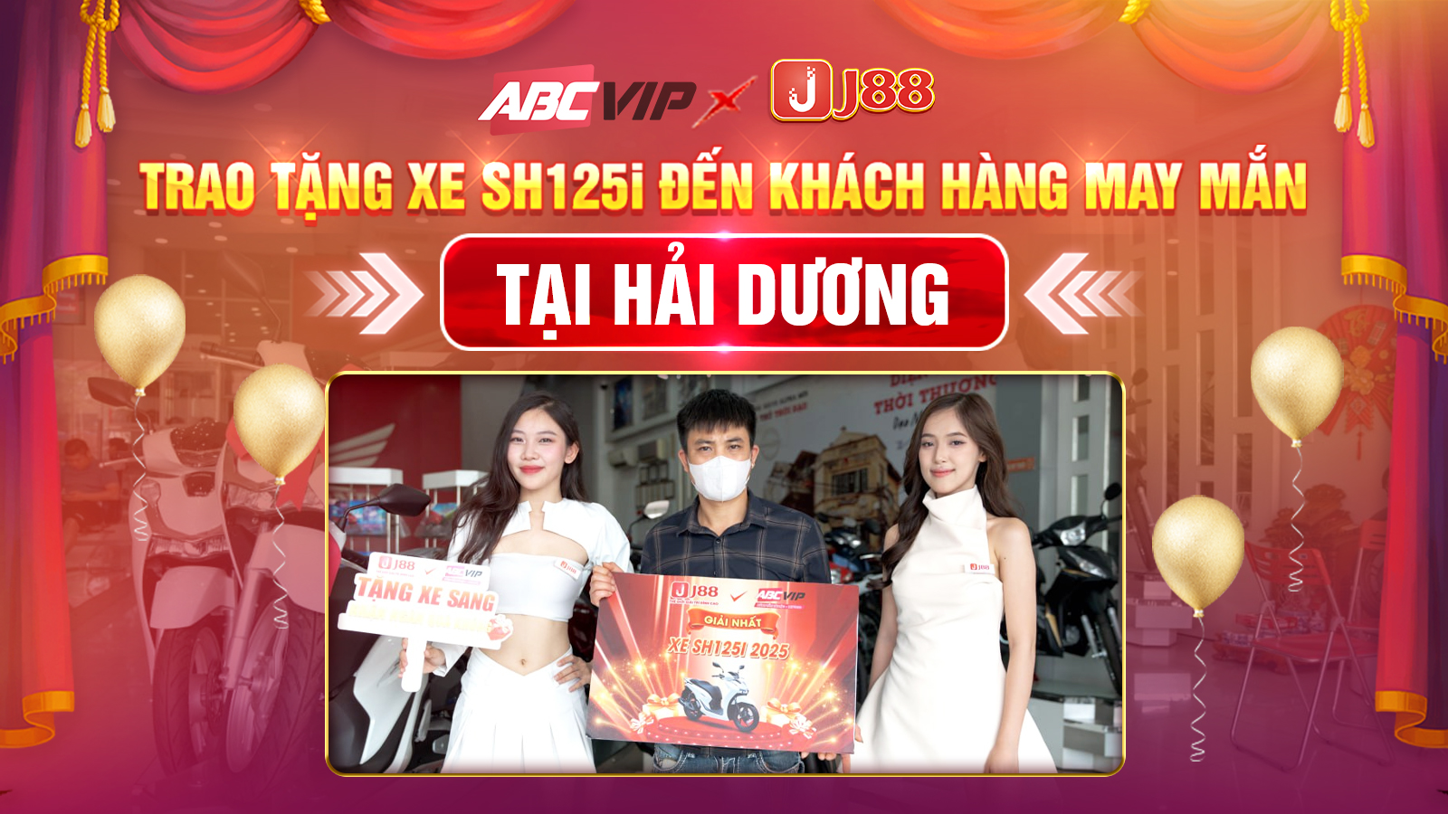 Khách Hàng Tại Hải Dương Nhận SH125i 