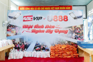 liên minh ABCVIP đã tổ chức chương trình thiện nguyện