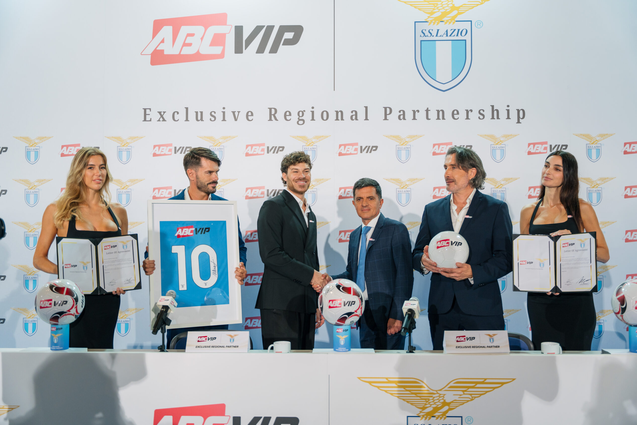 ABCVIP Chính Thức Ký Kết Hợp Tác Với CLB Lazio - Bước Ngoặt Lớn Trong Chiến Lược Toàn Cầu
